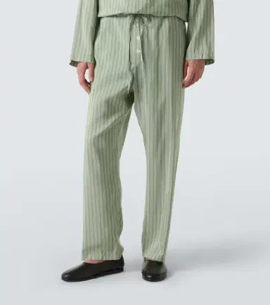 Bode Sylvan striped silk straight pants | Thumbnail 3