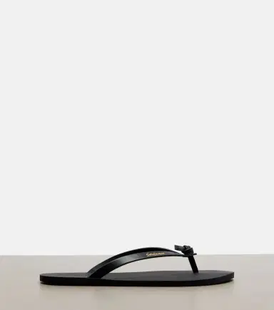 Saint Laurent Pool leather thong sandals | Thumbnail 2