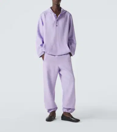 God’s True Cashmere Hooded linen jacket with amethyst | Thumbnail 4 God’s True Cashmere Hooded linen jacket with amethyst | Thumbnail 4