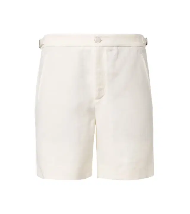 God's True Cashmere Linen shorts with moonstone