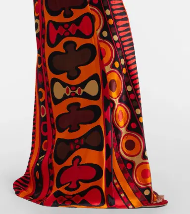 PUCCI Soleil open-back satin maxi dress | Thumbnail 3 PUCCI Soleil open-back satin maxi dress | Thumbnail 3