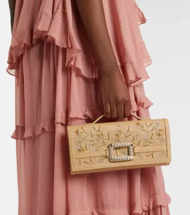 Roger Vivier Belle Vivier Small embroidered top-handle bag | Thumbnail 5 Roger Vivier Belle Vivier Small embroidered top-handle bag | Thumbnail 5