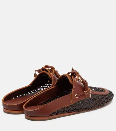Ancient Greek Sandals Naveta woven leather boat shoes | Thumbnail 3 Ancient Greek Sandals Naveta woven leather boat shoes | Thumbnail 3