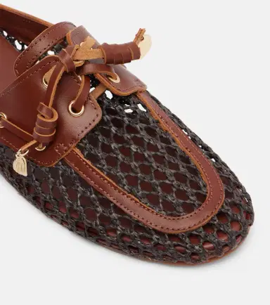 Ancient Greek Sandals Naveta woven leather boat shoes | Thumbnail 4 Ancient Greek Sandals Naveta woven leather boat shoes | Thumbnail 4