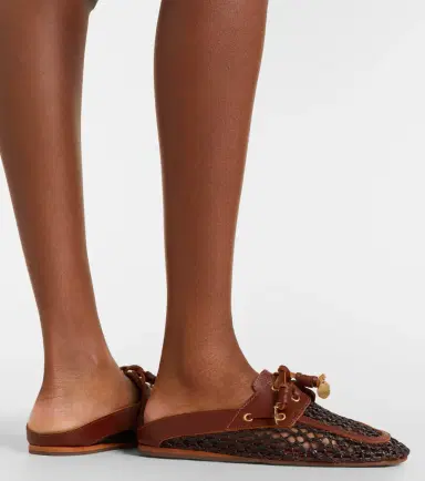 Ancient Greek Sandals Naveta woven leather boat shoes | Thumbnail 6 Ancient Greek Sandals Naveta woven leather boat shoes | Thumbnail 6