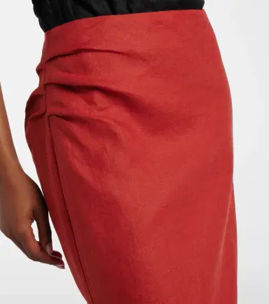 SIR Linen maxi skirt | Thumbnail 2