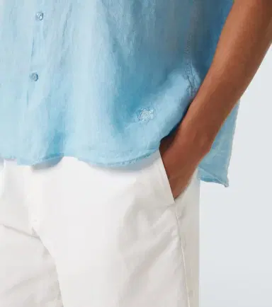 Vilebrequin Courbis linen bowling shirt | Thumbnail 6 Vilebrequin Courbis linen bowling shirt | Thumbnail 6