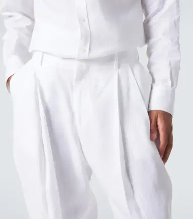 Dolce & Gabbana Linen tapered pants | Thumbnail 4