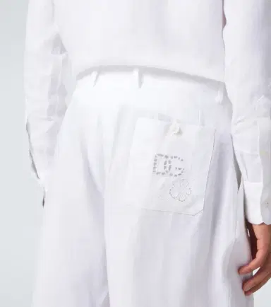 Dolce & Gabbana Linen tapered pants | Thumbnail 5