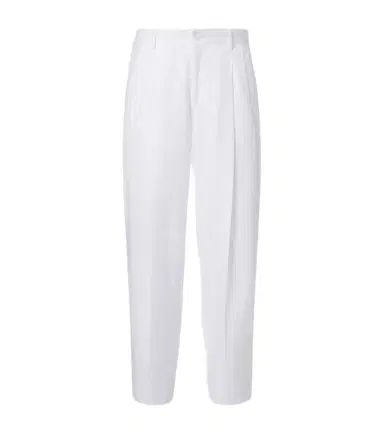 Dolce & Gabbana Linen tapered pants | Thumbnail 1