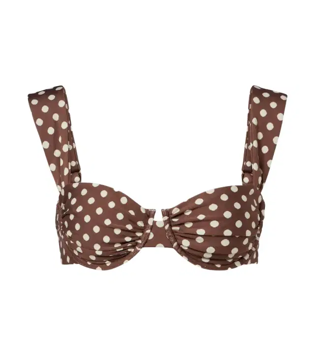 Montce Bella polka-dot bikini top