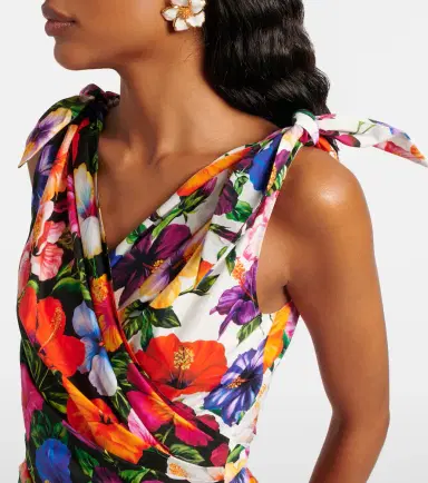Dolce & Gabbana Floral cotton minidress | Thumbnail 5