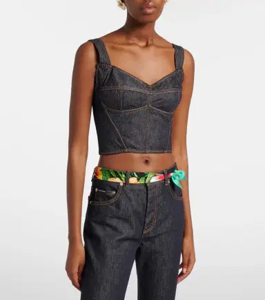 Dolce & Gabbana Denim bustier | Thumbnail 3 Dolce & Gabbana Denim bustier | Thumbnail 3
