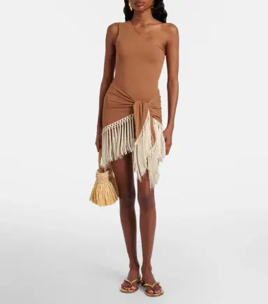 Taller Marmo Yacare swimsuit and beach cover-up set | Thumbnail 6