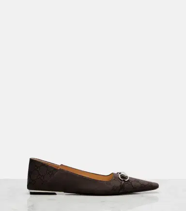 Gucci Vittoria GG canvas ballet flats | Thumbnail 4