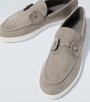 Christian Louboutin Chambeliboat leather slip-on shoes | Thumbnail 2