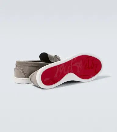 Christian Louboutin Chambeliboat leather slip-on shoes | Thumbnail 3