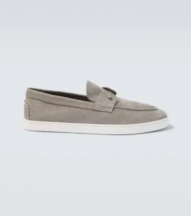 Christian Louboutin Chambeliboat leather slip-on shoes | Thumbnail 4