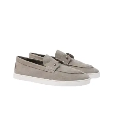 Christian Louboutin Chambeliboat leather slip-on shoes | Thumbnail 1