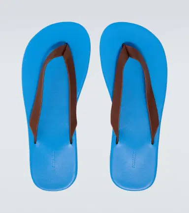 Auralee Leather thong sandals | Thumbnail 2