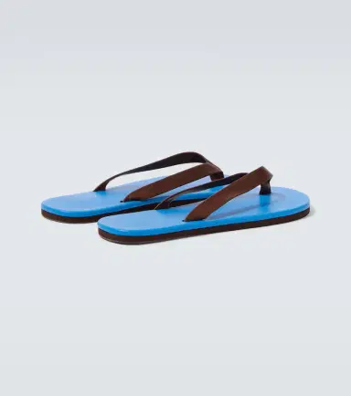 Auralee Leather thong sandals | Thumbnail 3