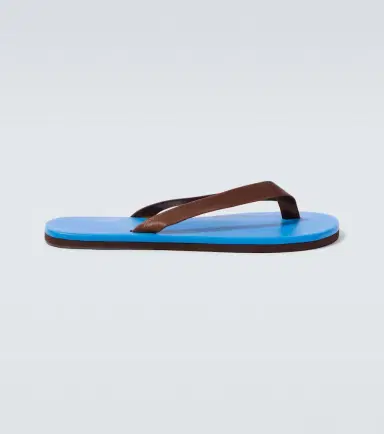 Auralee Leather thong sandals | Thumbnail 6