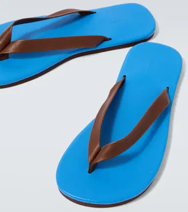 Auralee Leather thong sandals | Thumbnail 7