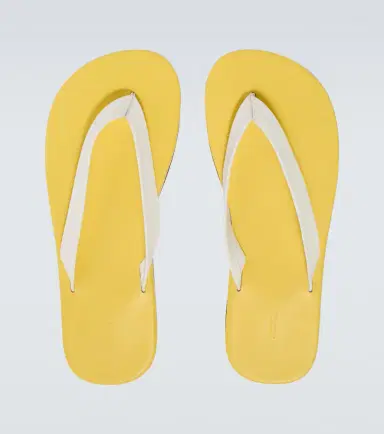 Auralee Leather thong sandals | Thumbnail 3