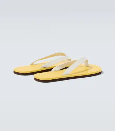 Auralee Leather thong sandals | Thumbnail 5