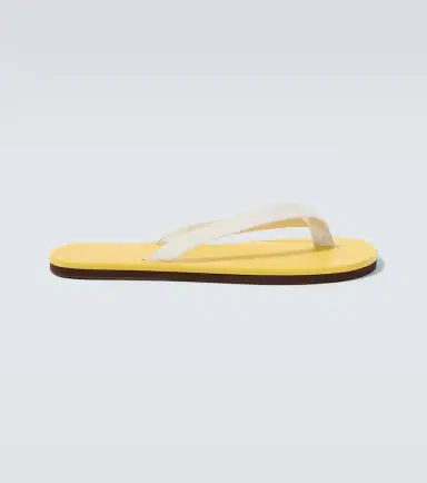 Auralee Leather thong sandals | Thumbnail 6