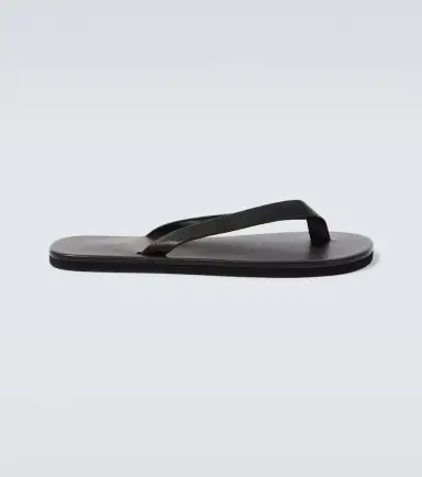 Auralee Leather thong sandals | Thumbnail 2