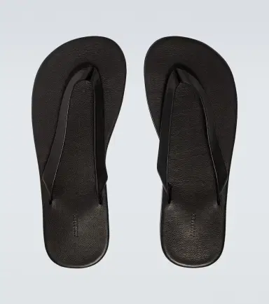 Auralee Leather thong sandals | Thumbnail 3