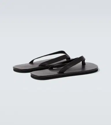 Auralee Leather thong sandals | Thumbnail 5