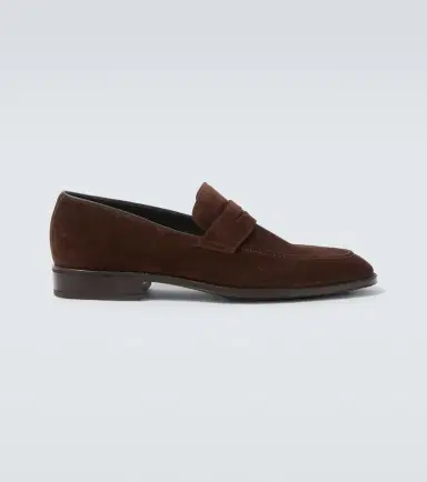 Canali Suede penny loafers | Thumbnail 6 Canali Suede penny loafers | Thumbnail 6