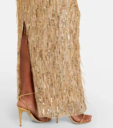 Jenny Packham Fleur sequined gown | Thumbnail 2