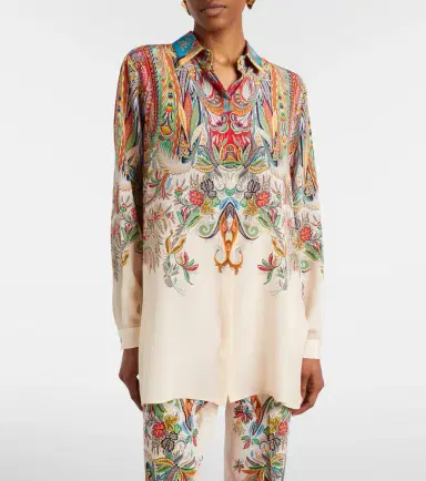 Etro Printed silk shirt | Thumbnail 3 Etro Printed silk shirt | Thumbnail 3