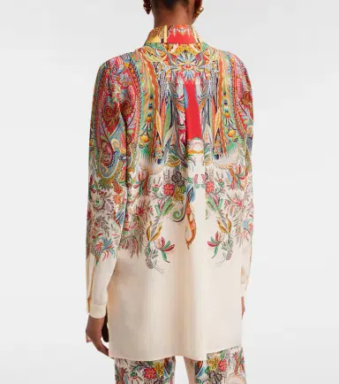 Etro Printed silk shirt | Thumbnail 4 Etro Printed silk shirt | Thumbnail 4