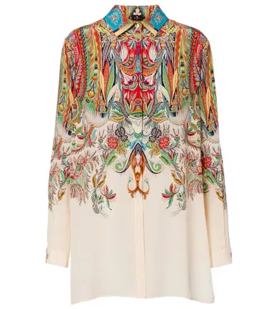 Etro Printed silk shirt | Thumbnail 1 Etro Printed silk shirt | Thumbnail 1
