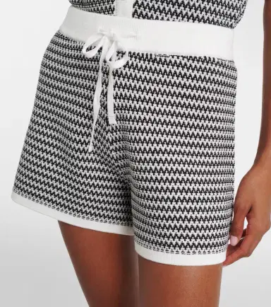 Varley Villiers chevron cotton shorts | Thumbnail 2