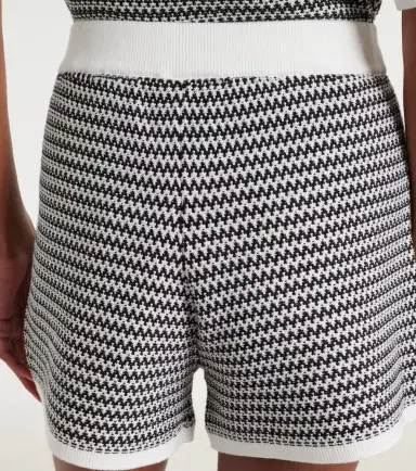 Varley Villiers chevron cotton shorts | Thumbnail 5