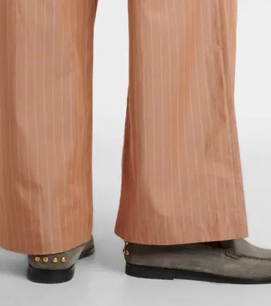 Varley Rowan pinstripe cotton straight pants | Thumbnail 4