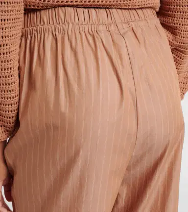 Varley Rowan pinstripe cotton straight pants | Thumbnail 5