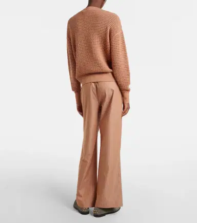 Varley Rowan pinstripe cotton straight pants | Thumbnail 6