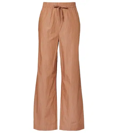 Varley Rowan pinstripe cotton straight pants | Thumbnail 1