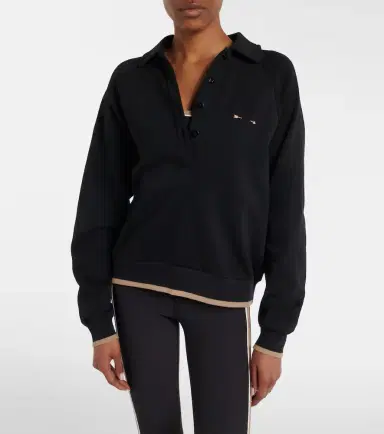 The Upside Collared Elle cotton polo shirt | Thumbnail 3