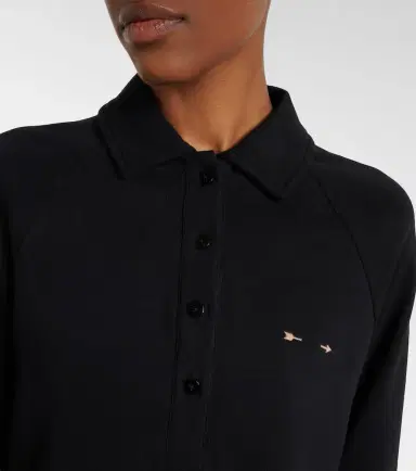 The Upside Collared Elle cotton polo shirt | Thumbnail 4