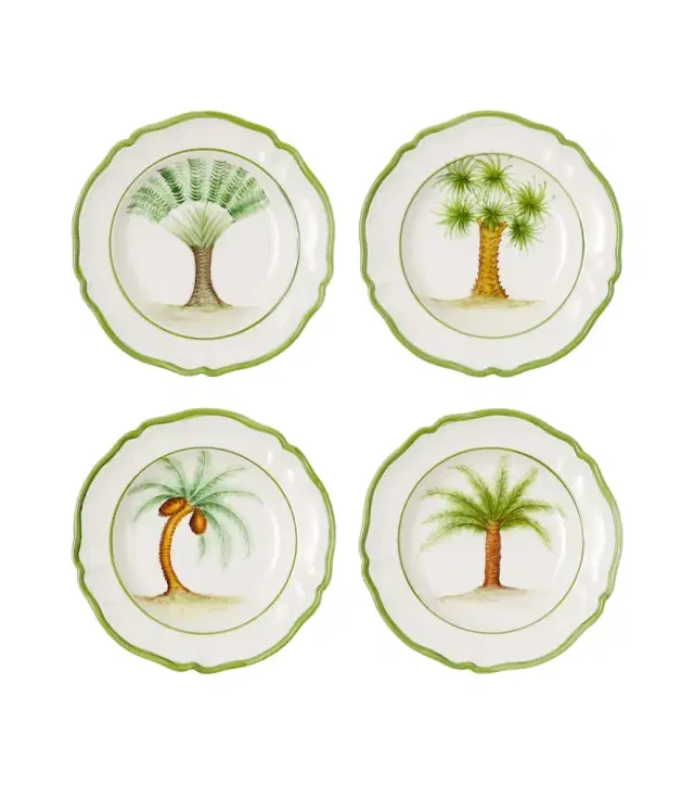 LES OTTOMANS Set of 4 ceramic bowls