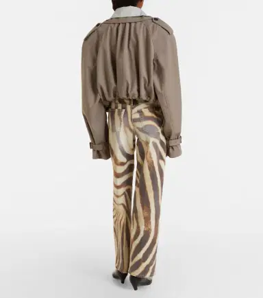 7 For All Mankind Stovepipe zebra-print straight jeans | Thumbnail 2 7 For All Mankind Stovepipe zebra-print straight jeans | Thumbnail 2