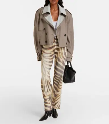 7 For All Mankind Stovepipe zebra-print straight jeans | Thumbnail 6 7 For All Mankind Stovepipe zebra-print straight jeans | Thumbnail 6
