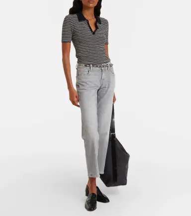 7 For All Mankind Calie cropped straight jeans | Thumbnail 3 7 For All Mankind Calie cropped straight jeans | Thumbnail 3